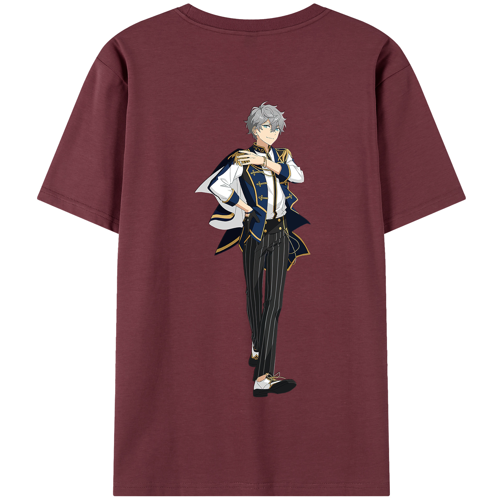 （画像用） あんさんぶるスターズ! Ensemble Stars 綿100％半袖Tシャツ（背面プリント）